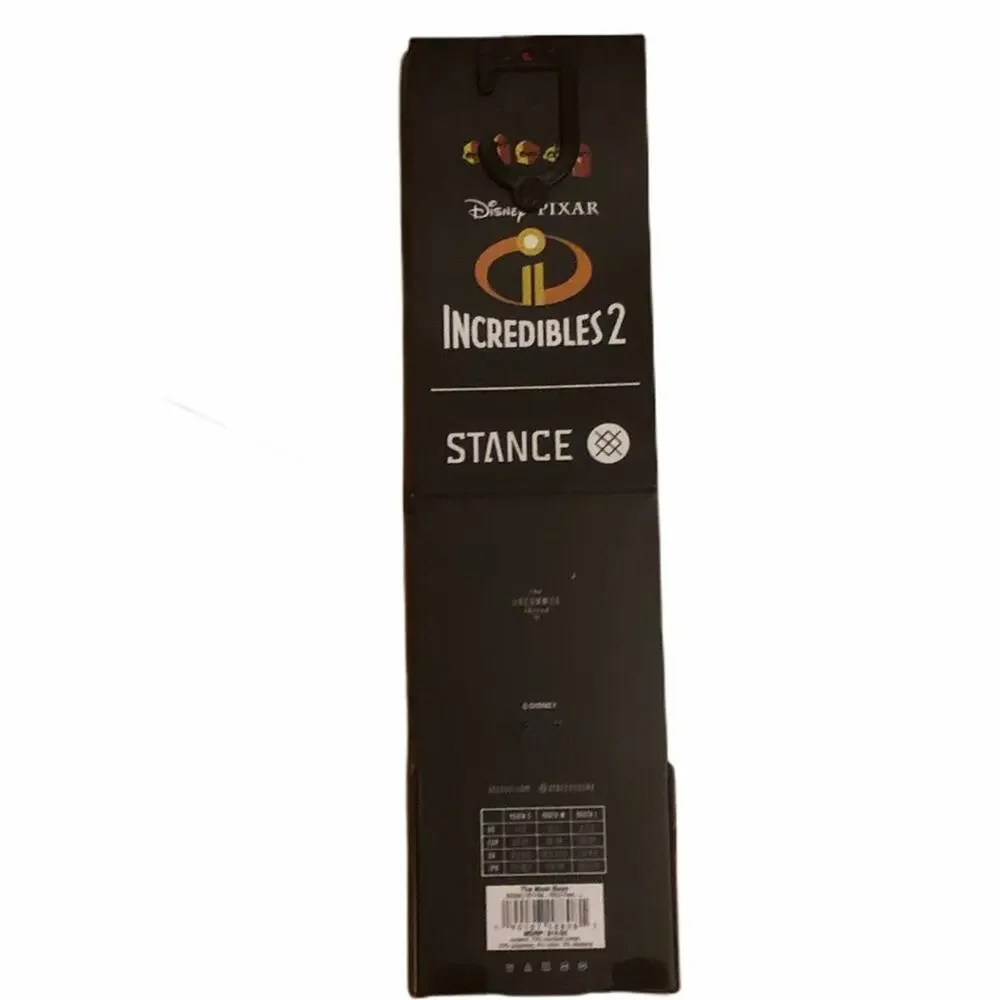 Stance x The Incredibles 2 Socks Kids Sz L (2-5.5)